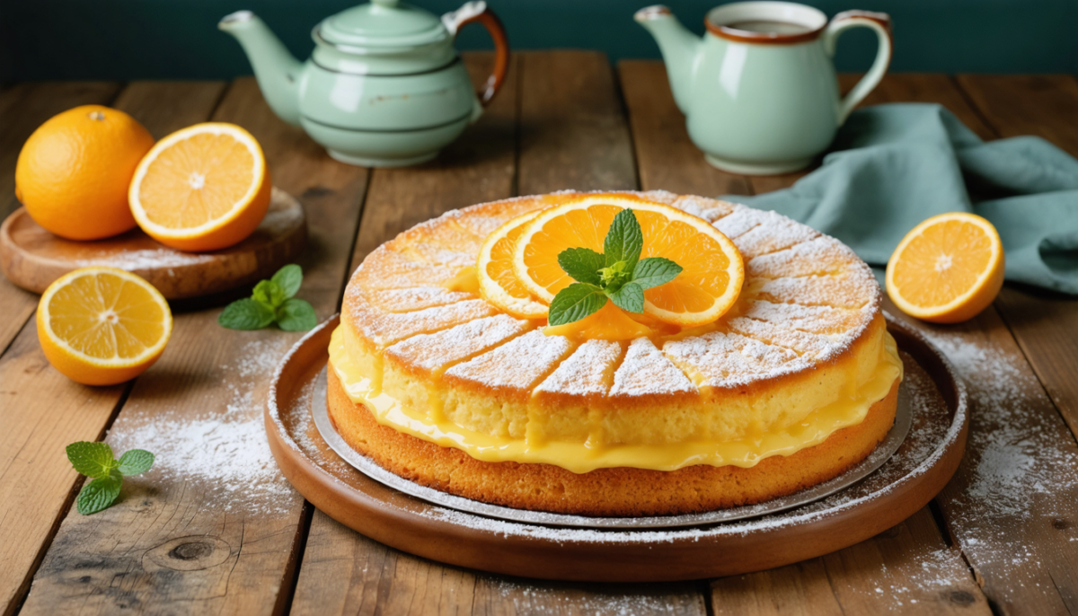 découvrez la recette classique et simple du gâteau moelleux à l'orange, une douceur réconfortante inspirée des souvenirs de grand-mère.