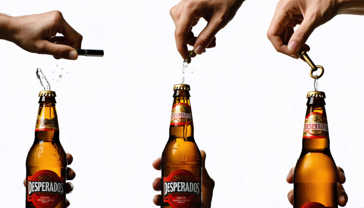 découvrez cinq astuces ingénieuses pour ouvrir une bouteille de bière desperados sans décapsuleur, faciles et rapides à réaliser.