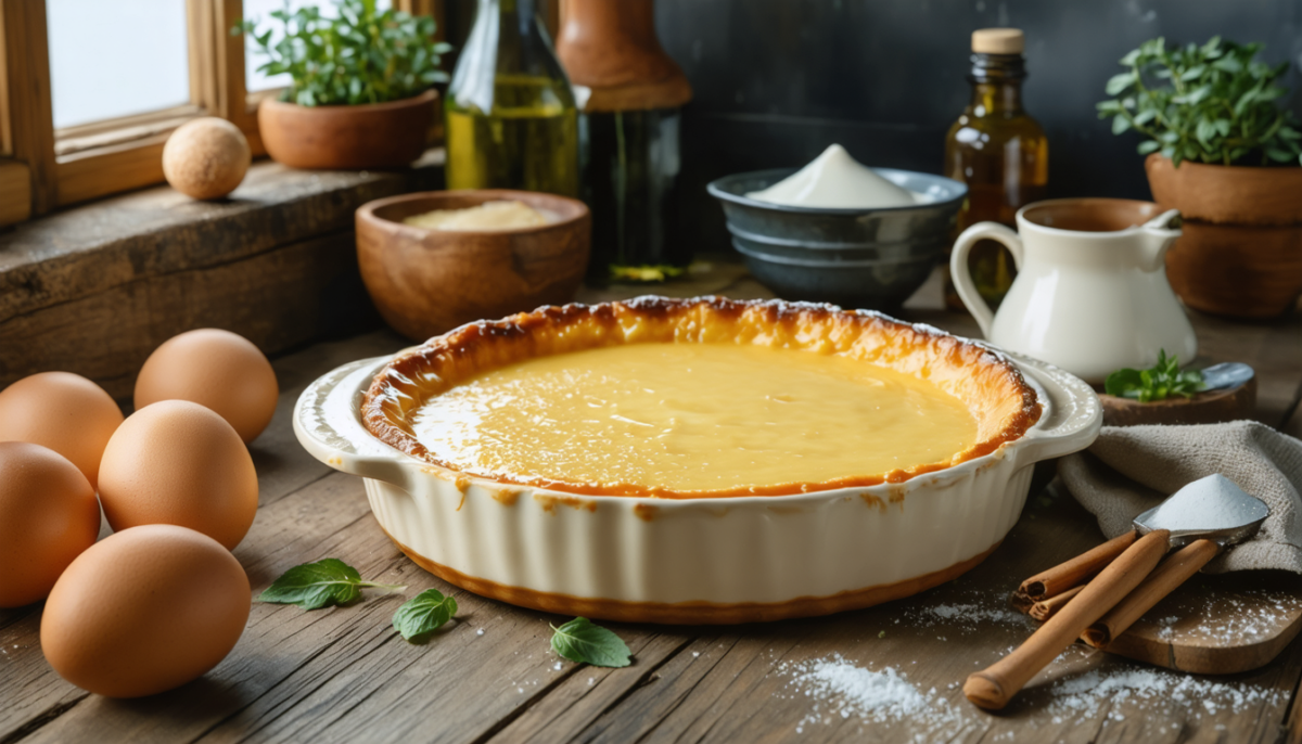 découvrez notre recette authentique de flan aux œufs au four, facile à réaliser et délicieuse pour toutes les occasions.