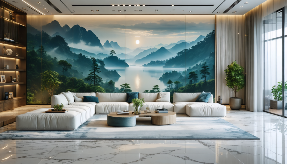 découvrez comment le papier peint panoramique révolutionne la décoration intérieure, devenant l'élément clé pour les décorateurs et architectes d’intérieur à la recherche d'originalité et d'élégance.