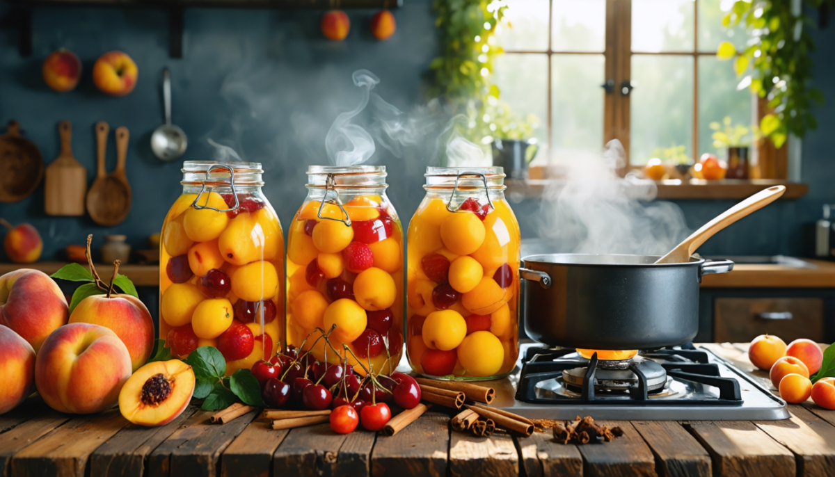 découvrez comment préparer des fruits au sirop maison facilement et rapidement, sans avoir besoin de passer par la stérilisation, pour conserver toute leur saveur et leur fraîcheur.