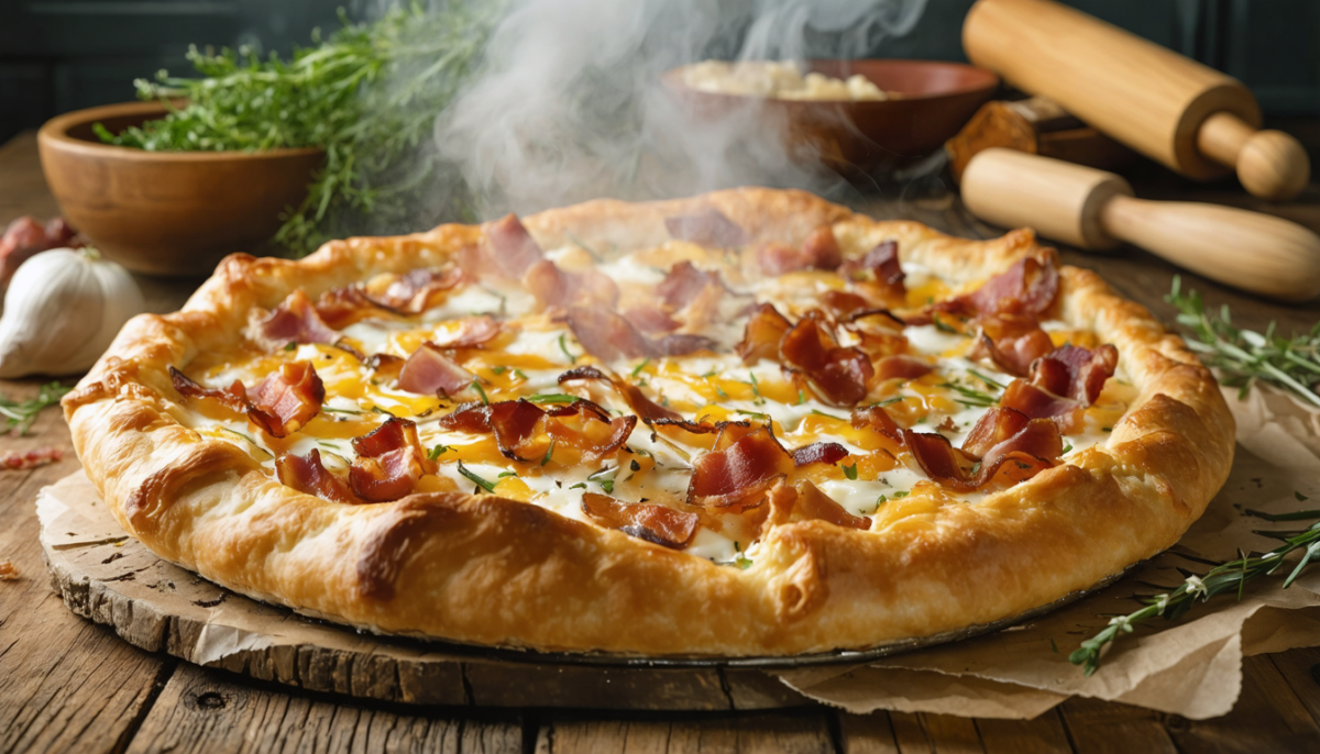 découvrez la recette rapide et savoureuse de la flammekueche, ce classique alsacien incontournable, pour un moment gourmand et authentique chez vous.