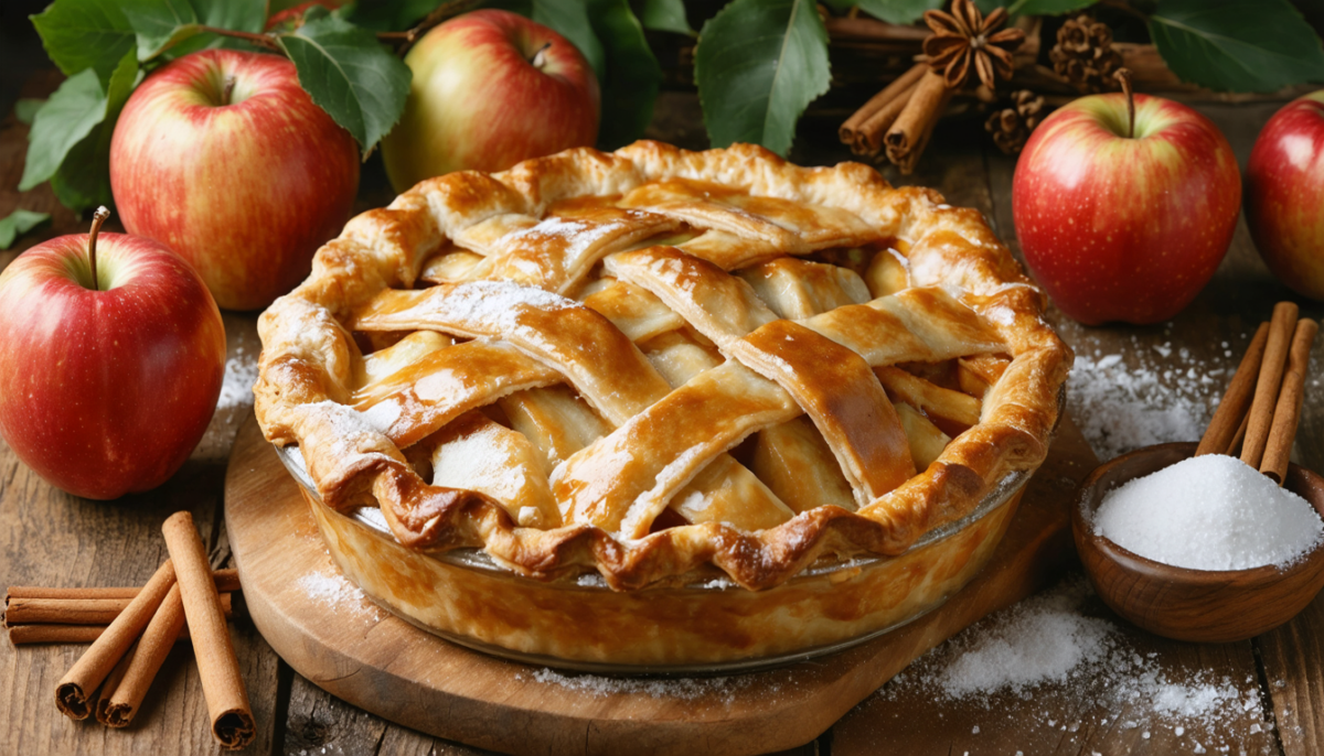 découvrez des astuces inédites pour sublimer l'éclat naturel de votre tarte aux pommes et impressionnez vos convives avec un dessert à la fois savoureux et visuellement irrésistible.