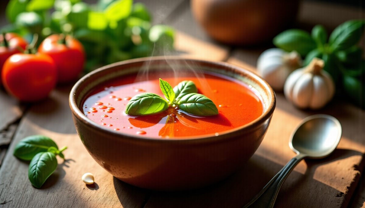 Soupe de Tomates Authentique : Recette Maison Facile au Goût Traditionnel