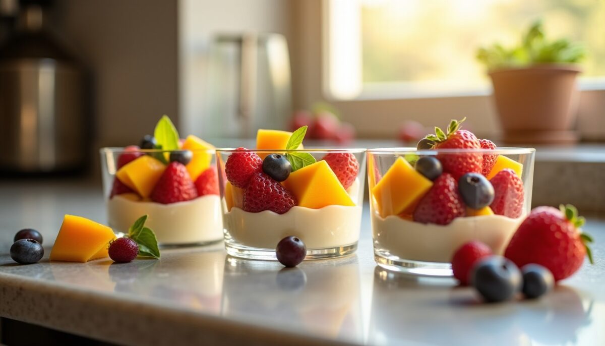 Verrines fruitées au mascarpone : la recette express pour un dessert gourmand et raffiné