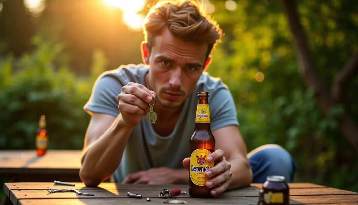 Cinq méthodes ingénieuses pour ouvrir une bière Desperados sans décapsuleur
