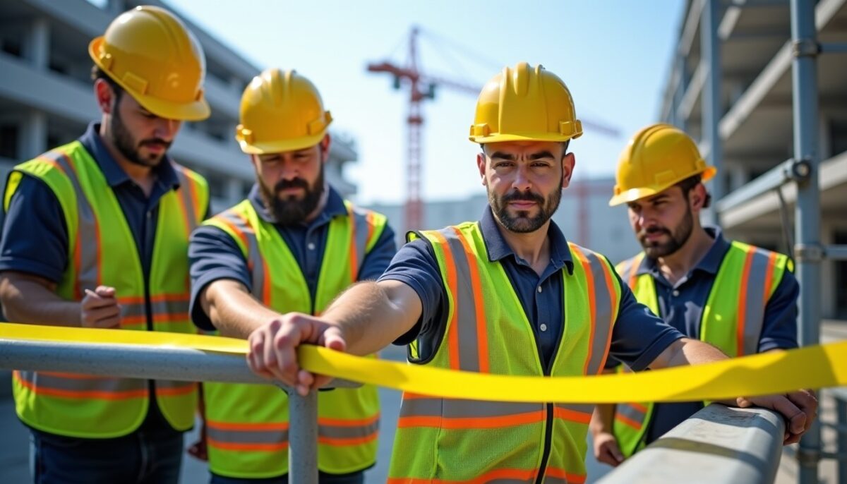 Sécurisez vos chantiers : adoptez le ruban antidérapant pour prévenir les chutes