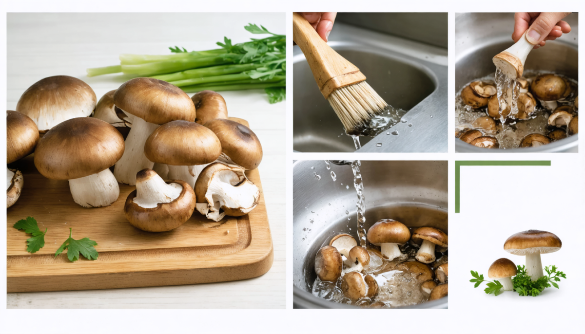 découvrez les astuces indispensables pour nettoyer parfaitement vos champignons et préserver leur saveur et leur texture.
