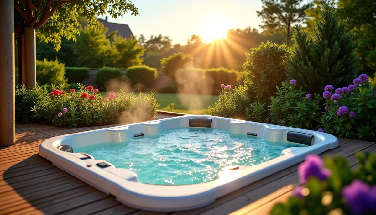 Choisir le spa extérieur idéal pour métamorphoser votre jardin en véritable oasis de détente