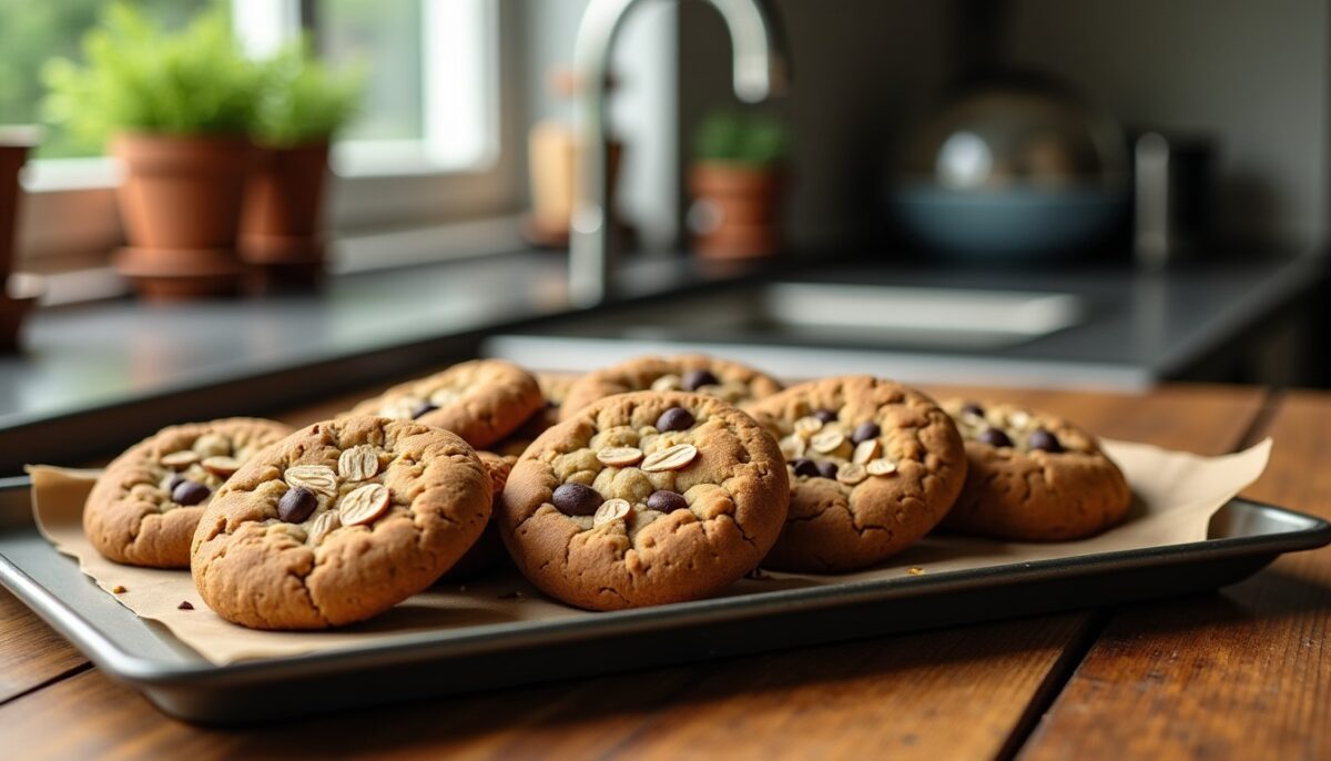 Plaisirs gourmands allégés : recettes faciles de cookies 100% sans sucre
