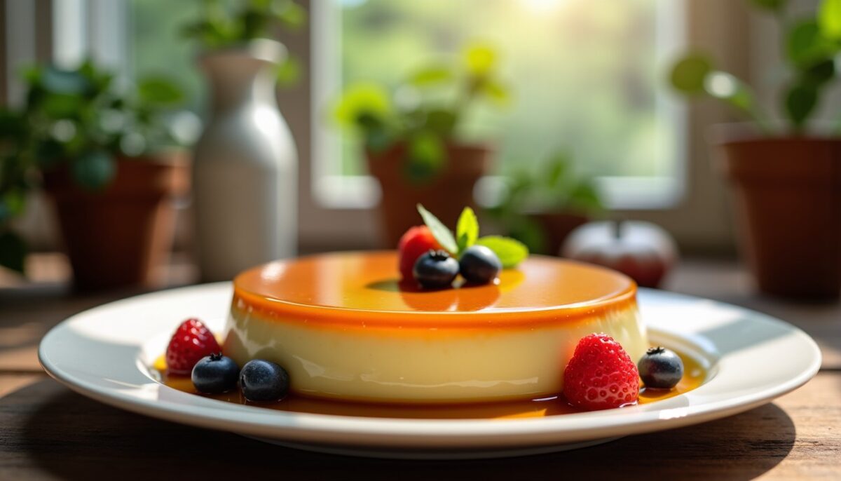 Flan gourmand sans sucre : la recette parfaite pour les diabétiques