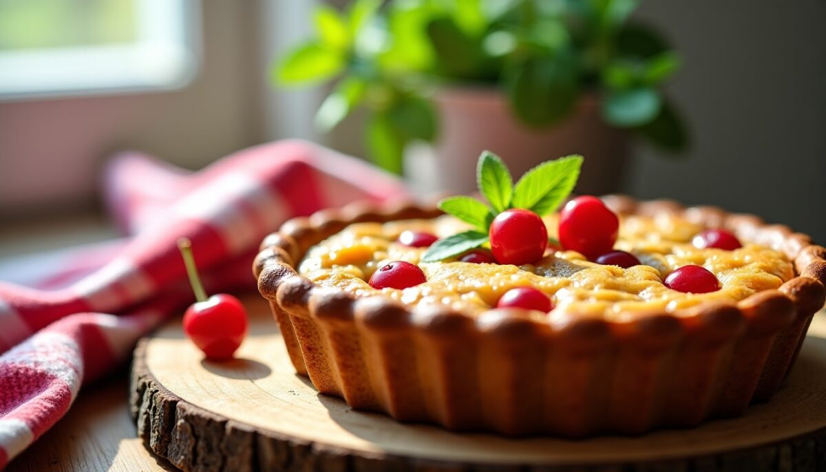 Clafoutis moelleux aux cerises : la recette simple et saine sans sucre ajouté